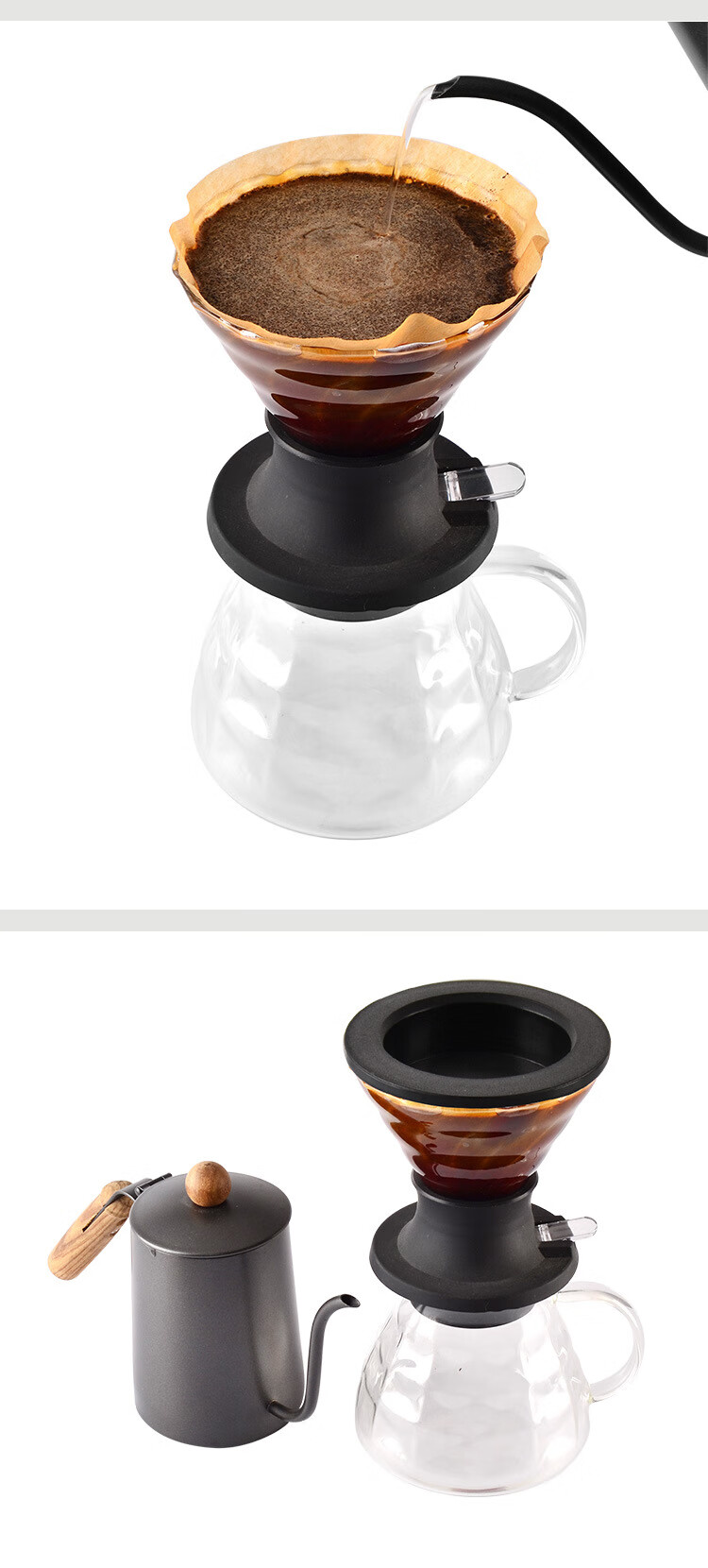 聪明杯clevercoffeejazz家用手冲咖啡聪明杯v60闷煮式滤杯手冲咖啡