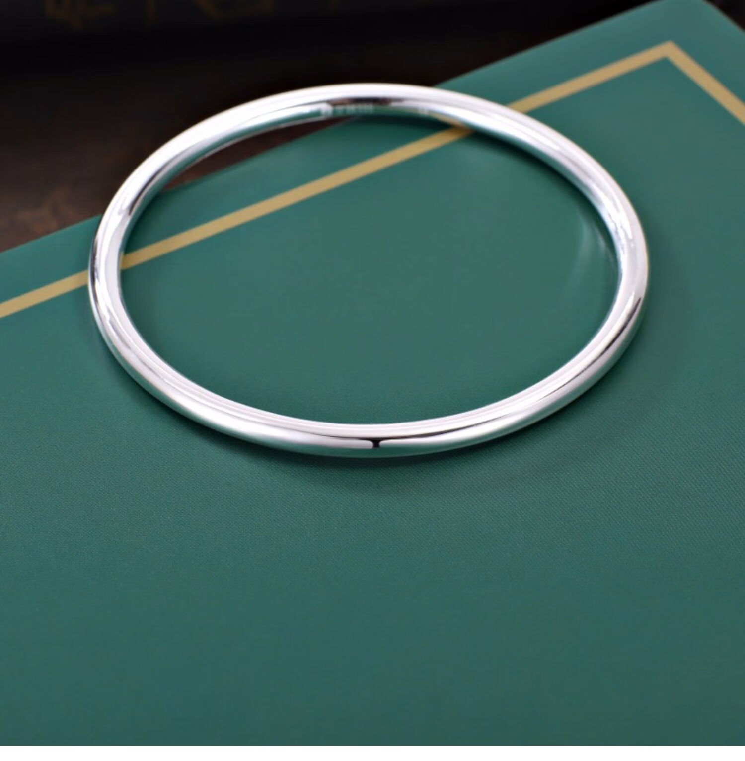 8厘米直径20克亮面素圈手镯【图片 价格 品牌 报价】-京