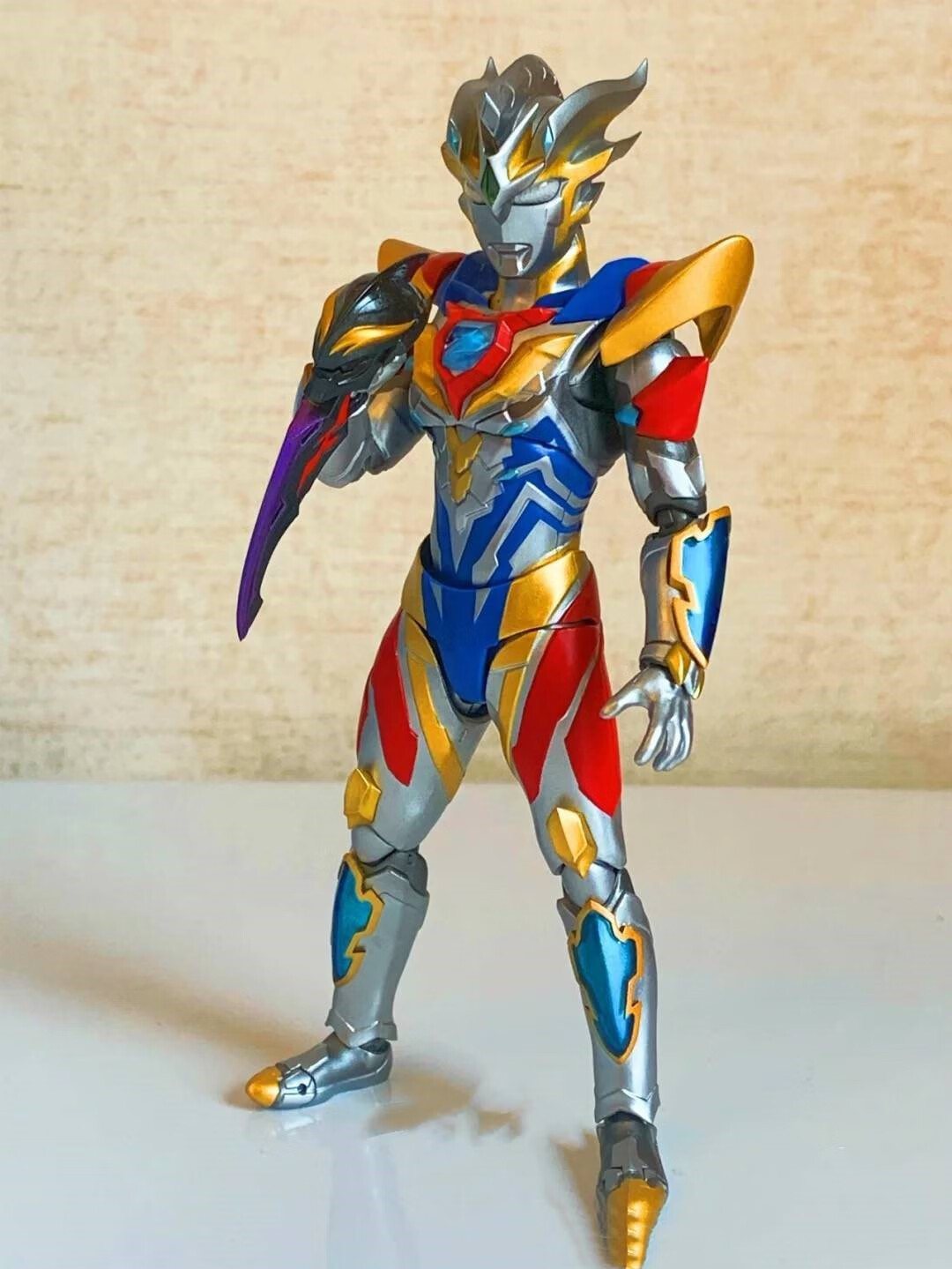万代(bandai)奥特曼手办shf泽塔 伽马未来奥特曼儿童男关节可动玩具