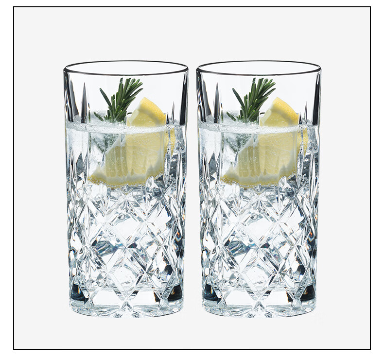 riedel 奥地利醴铎刻花系列威士忌杯酒杯洋酒玻璃杯水杯饮料杯冷饮杯