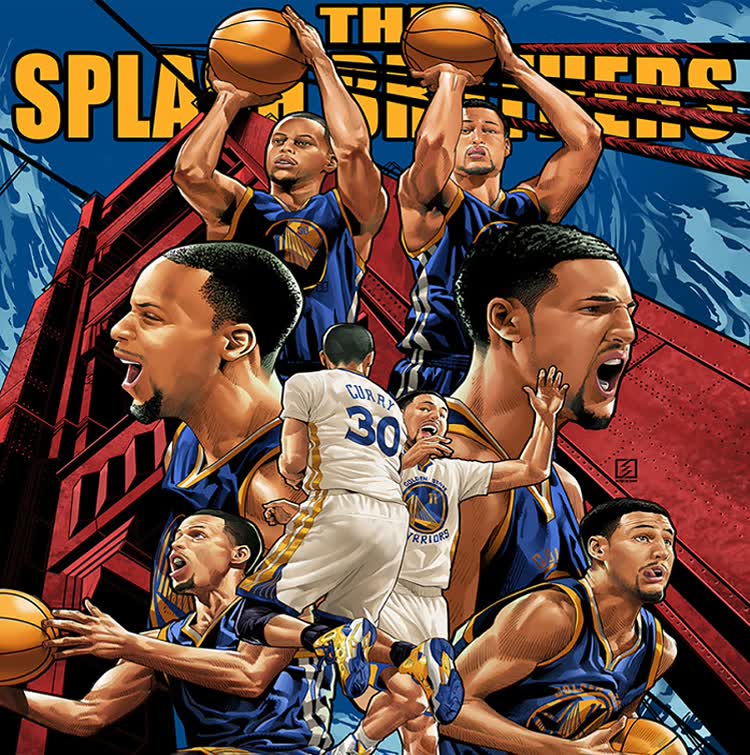 傲冠金州勇士队库l30号城市版11号汤普森22号维金斯复古背心男女篮球