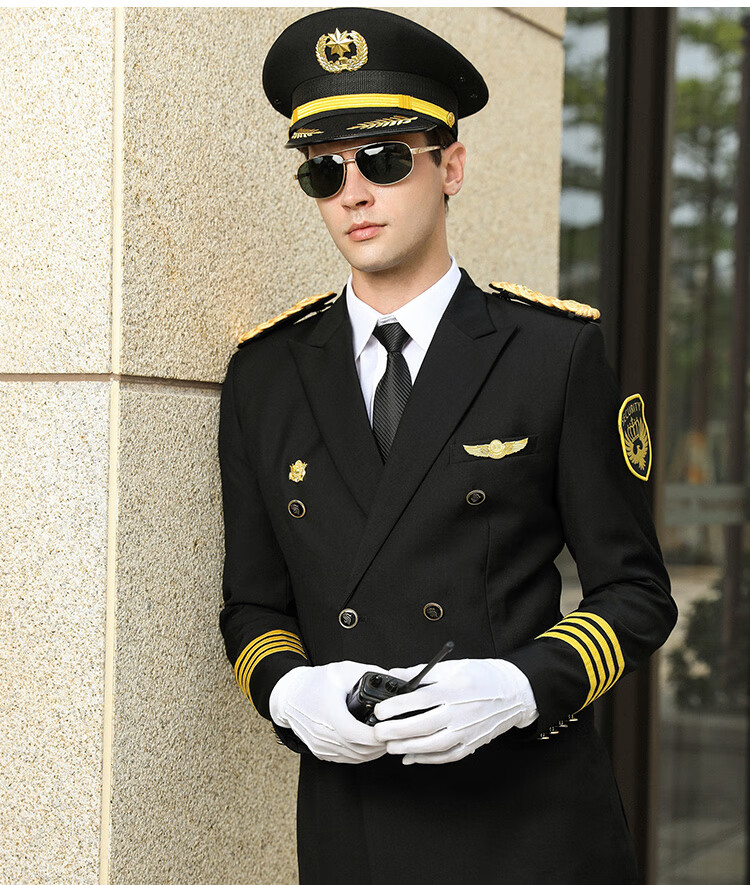 售楼处形象岗礼宾服保安制服大衣工作服套装男安保物业装男秋礼兵服装