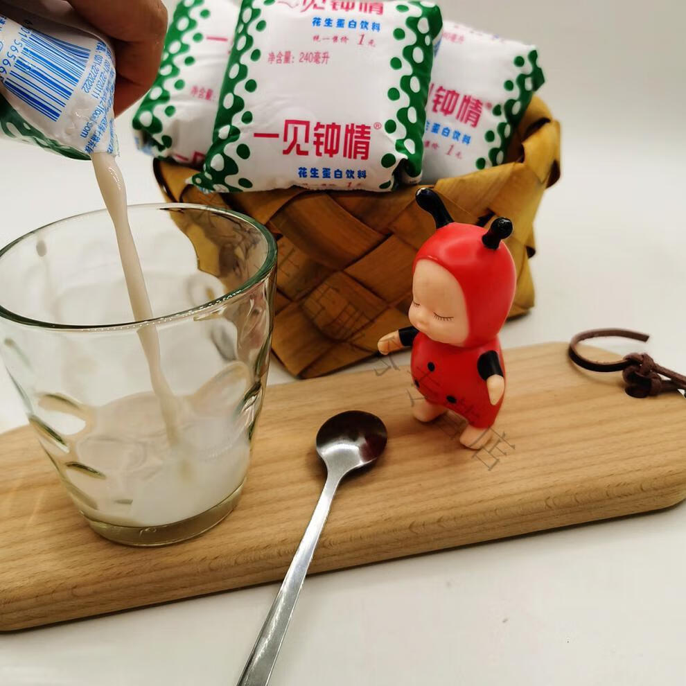 河南开封特产一见钟情花生牛奶怀旧袋装儿童学生早餐花生露奶 花生奶