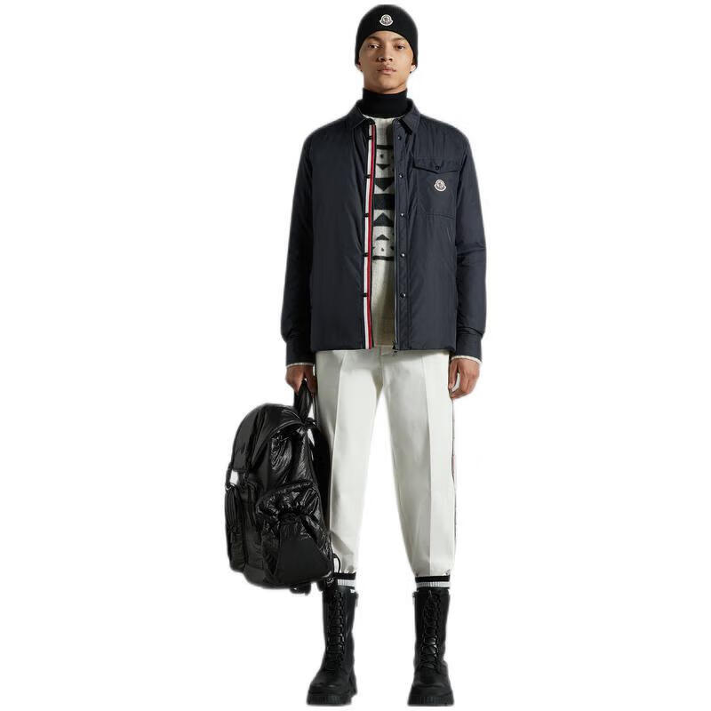 moncler 蒙口上衣防风衣拉绳调节尼龙面料2022秋冬休闲款男士夹克衫防