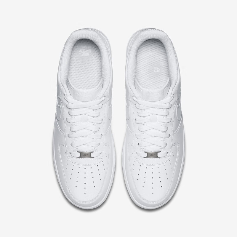 耐克nike air force 1空军一号af1男子低帮纯白休闲板鞋 315122-111