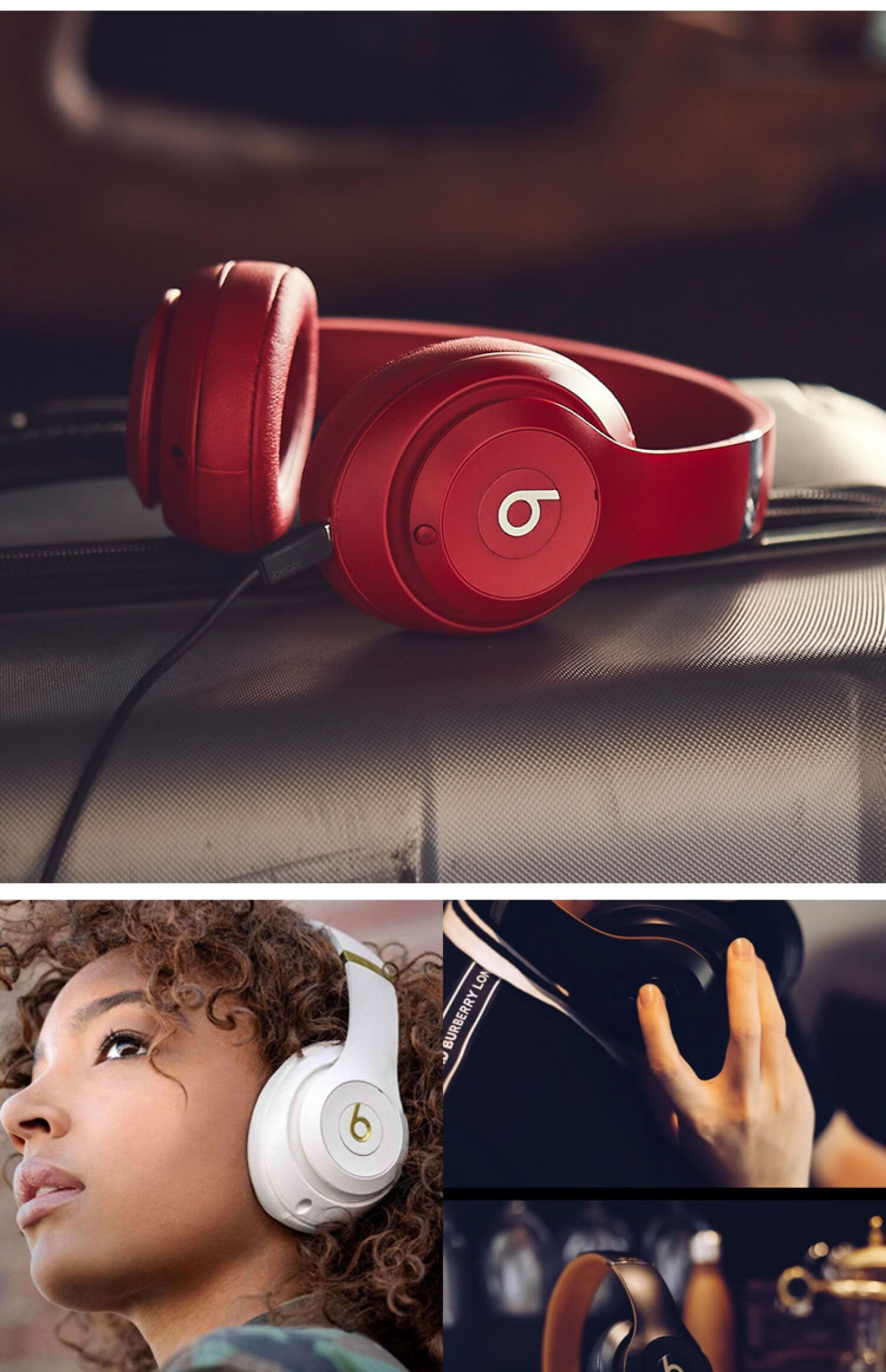 beatsstudio3 wireless 头戴式录音师3无线蓝牙耳机魔音运动耳麦