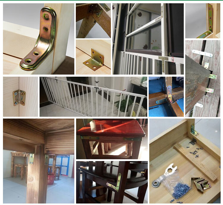 铁角码三角铁90度直角固定器木板连接件片铁片l型支架加固五金t1号20