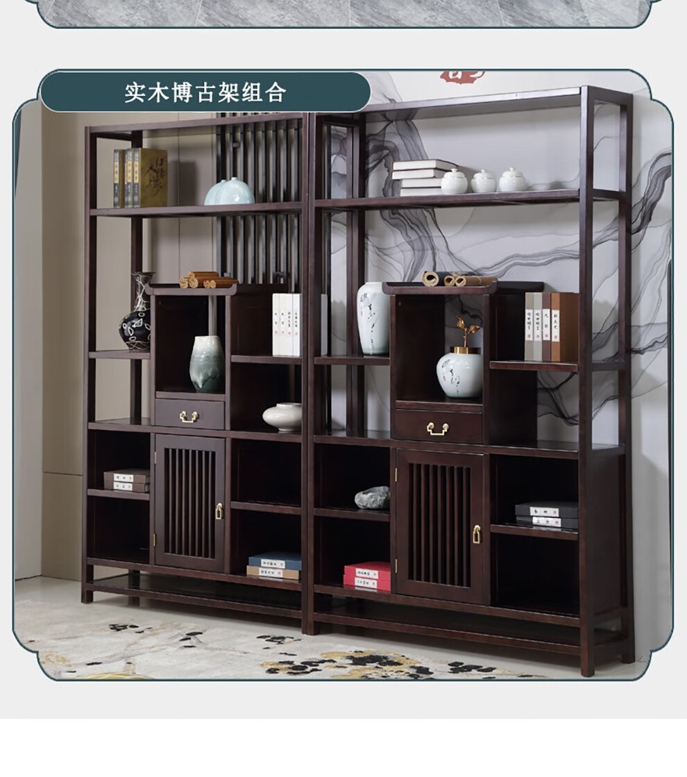 大院里茶台实木茶桌新中式茶台桌客厅小户型喝茶桌会客桌泡茶台古典