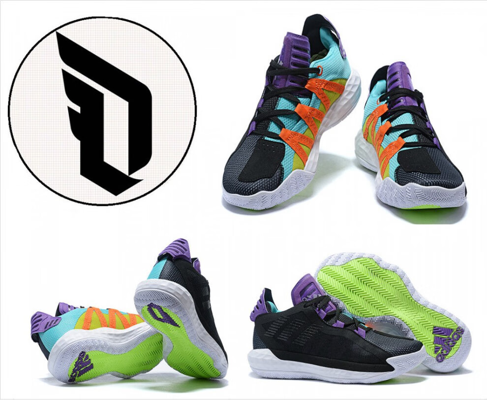 【国货之光】莆田纯原利拉德6代男鞋学生实战耐磨篮球鞋六代麦当劳