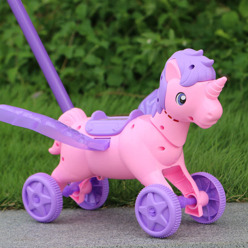 儿童推推乐玩具手推车推轮子学步玩具带声音吸引宝宝走路的小推车推推