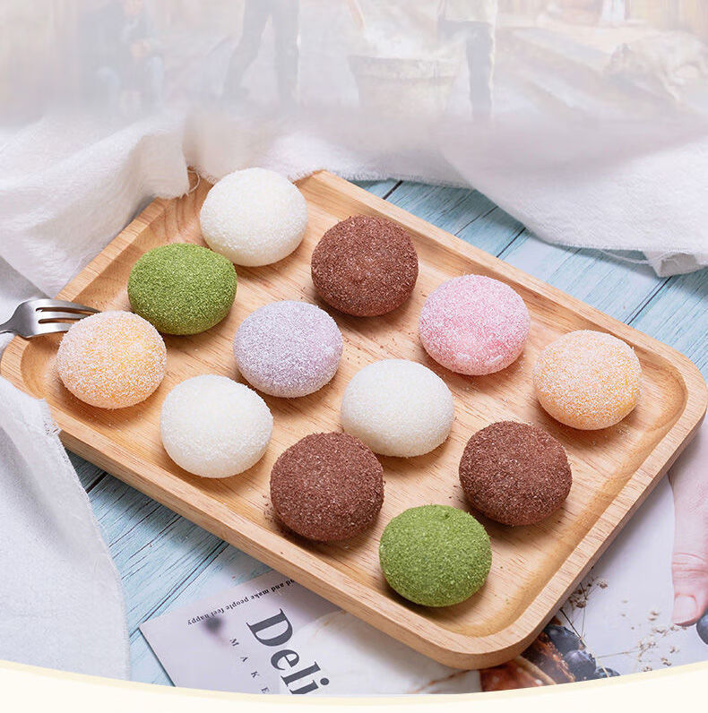 520礼物送女友徐泉记大福雪媚娘糯米团冰皮麻薯甜品冰淇淋大福爆浆