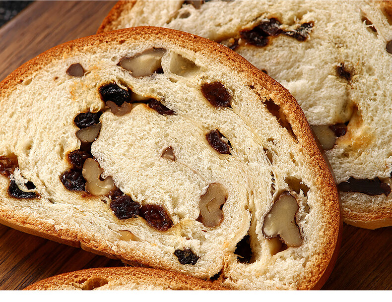 稻香村大列巴500g俄式大面包坚果核桃仁葡萄干吐司面包早餐零食大列巴