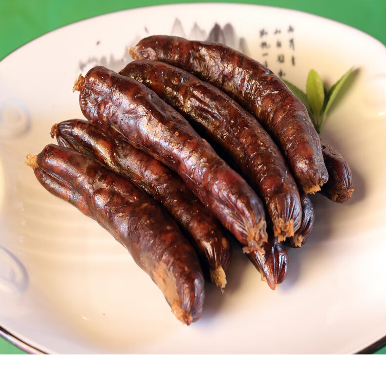 好客山东泰顺斋莱芜香肠山东特产即食肉口镇南肠猪肉肠风干肠礼盒