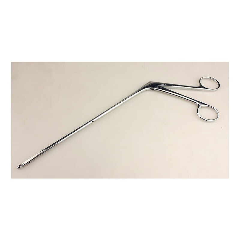 金钟五官科手术器械咽喉医用喉钳喉取样钳喉咙异物取出工具h8c410直匙