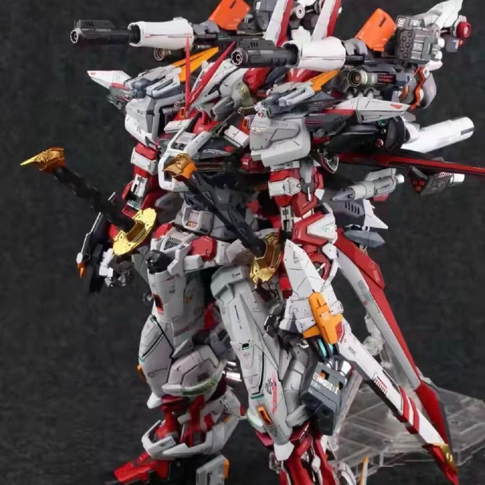 万代【bandai】国产高达模型1:144 hg七剑强袭自由命运强化战机拼装