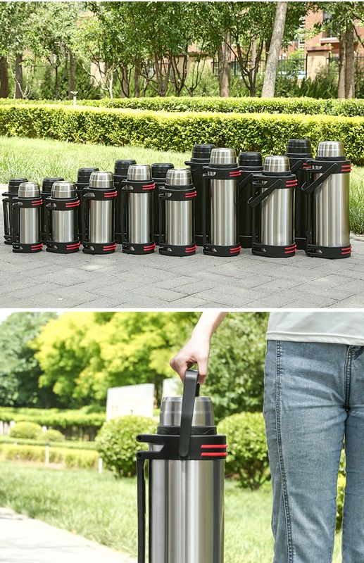 壶水杯男车载旅行保温杯学 ( 壶套)5000ml黑色 可备注壶颜色【图片