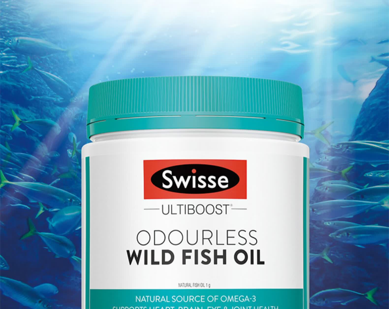 【】swisse斯维诗深海鱼油软胶囊omega3中老年1000mg血管心脏【图片