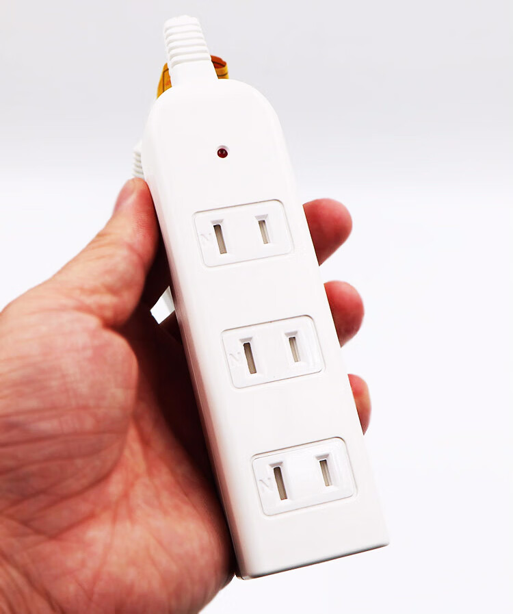 两脚插排小迷你可爱充电宿舍家用扁短壁挂贴墙上带开关接线板旋转插头