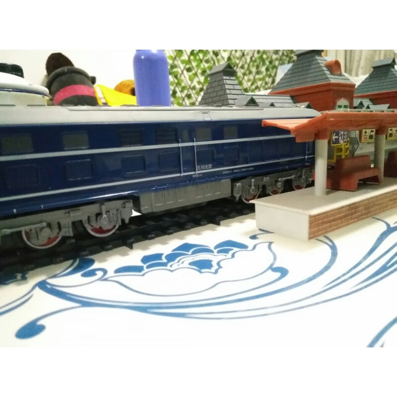 定制自车1:64模型玩具加灯高铁普客车站yz25gk车厢 25g刷绿空调发电车