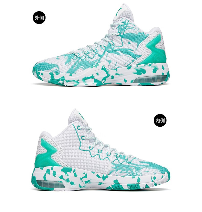 安踏篮球鞋男kt3运动鞋夏季新品汤普森防滑耐磨果冻弹力胶缓震实战中