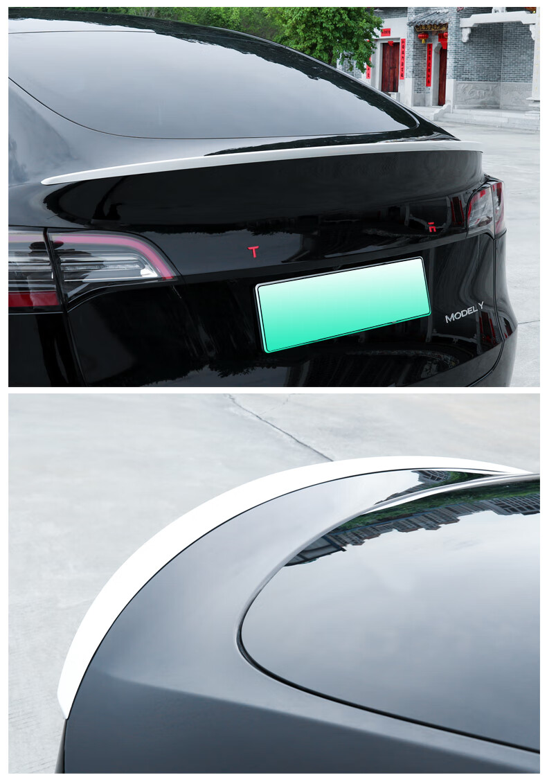 适用于22款特斯拉modely尾翼20-21款改装汽车外观装饰配件 model_3原