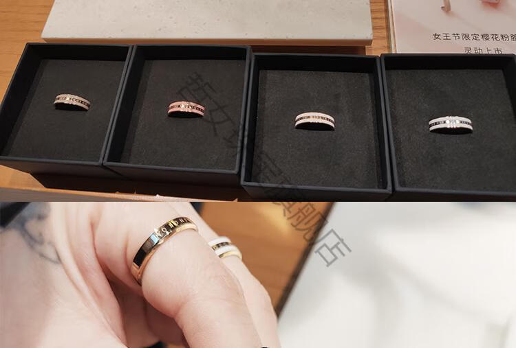 danielwellington丹尼尔惠灵顿戒指男女情侣对戒个性情人节礼物哲女