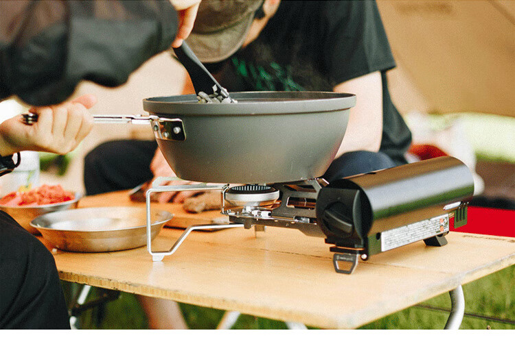 日本雪峰户外露营折叠便携式卡式炉瓦斯炉-600 小收纳包ug-551【图片 