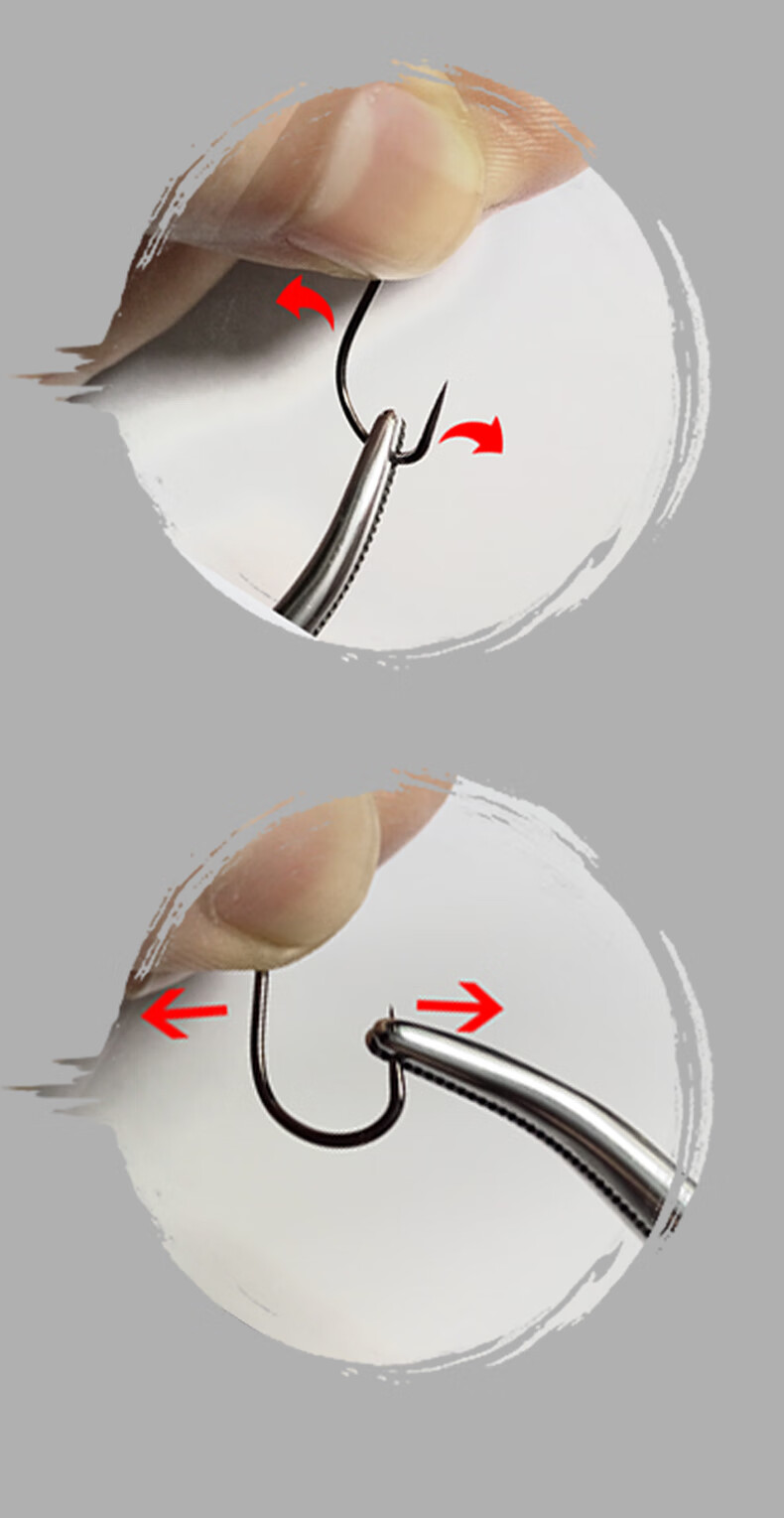 娱野日本进口新关东鱼钩无倒刺暴力黑坑鲤鱼钩散装高碳钢钓鱼钩强到爆