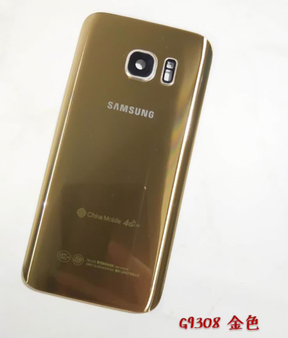三星s7edge后盖玻璃s7原装后盖g9300g9308g9350电池盖手机后壳s7edgeg