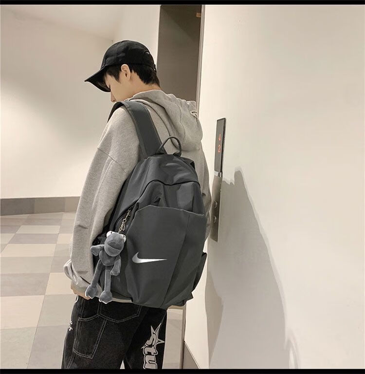 耐克(nike)2022新款王一博同款双肩包男潮牌休闲时尚潮流韩版高中大学