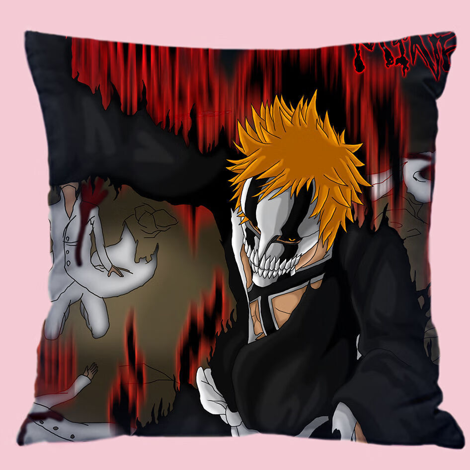 死神周边抱枕黑崎一护日番谷冬狮郎动漫靠枕头生日礼物定做 1 35x35