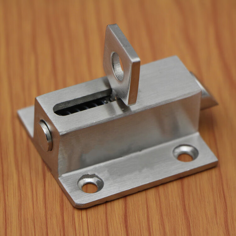 不锈钢自关插销自动插销弹簧插销悬挂窗插销门栓钢窗插销飞机插销配件