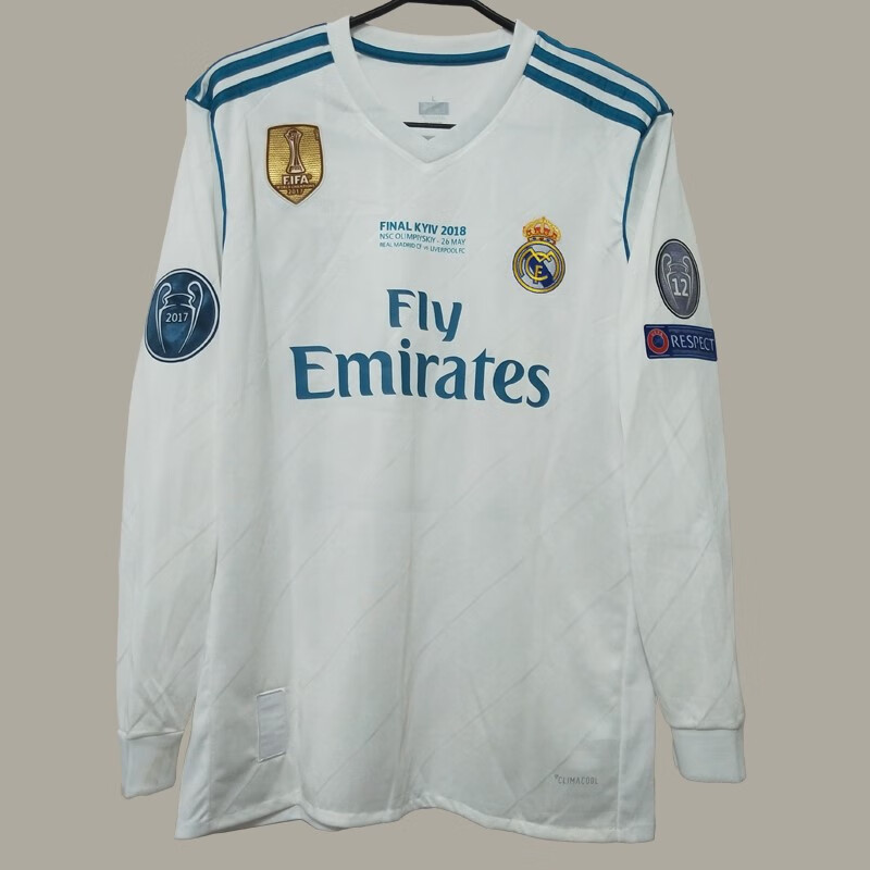 皇马队足球服 c罗纳尔多 莫德里奇马塞洛复古球衣 短袖上衣 短裤 4号