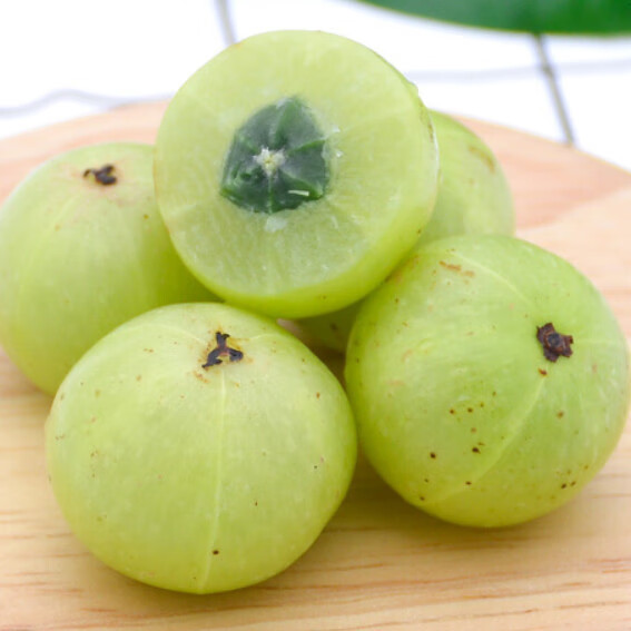 潮汕新鲜油甘果榨汁牛甘果余甘果油柑果新鲜榨汁油甘特产 1斤装