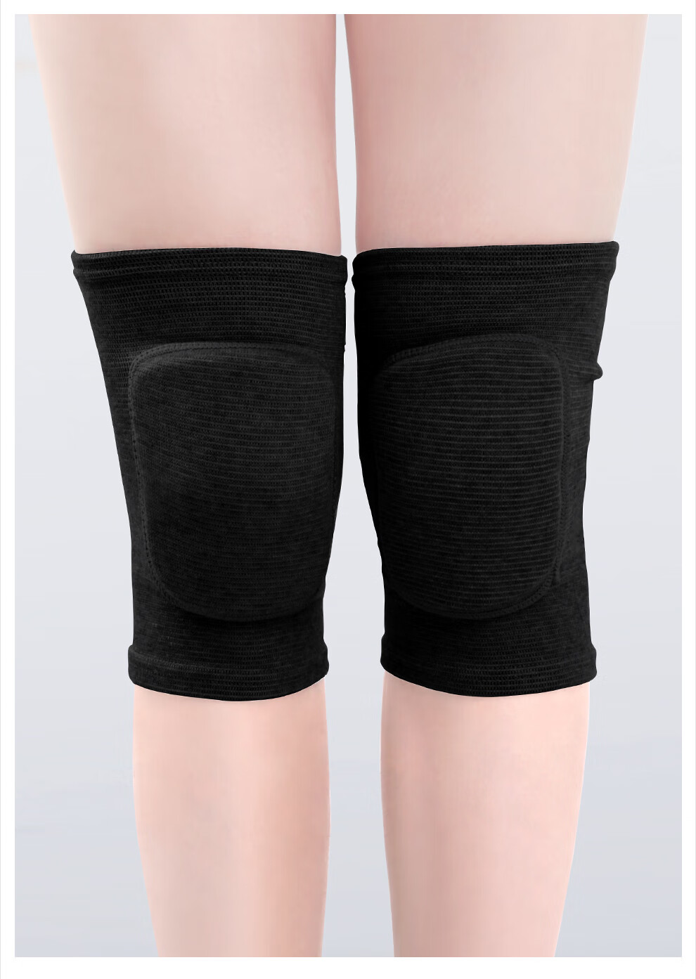 舞蹈护膝女士运动跳舞专用跪地加厚护具儿童防摔膝盖关节加厚保暖灰色