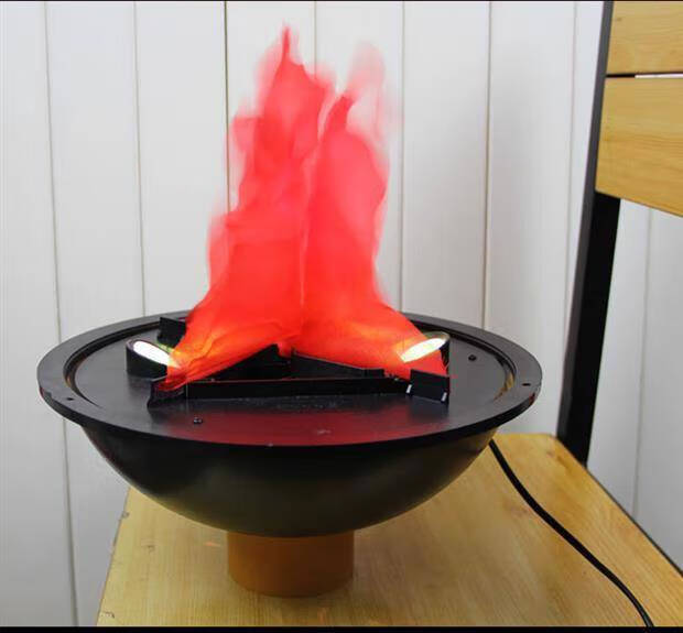 精选仿真led火焰灯假火焰火电子篝火晚会道具婚庆万圣节火盆装饰挂件