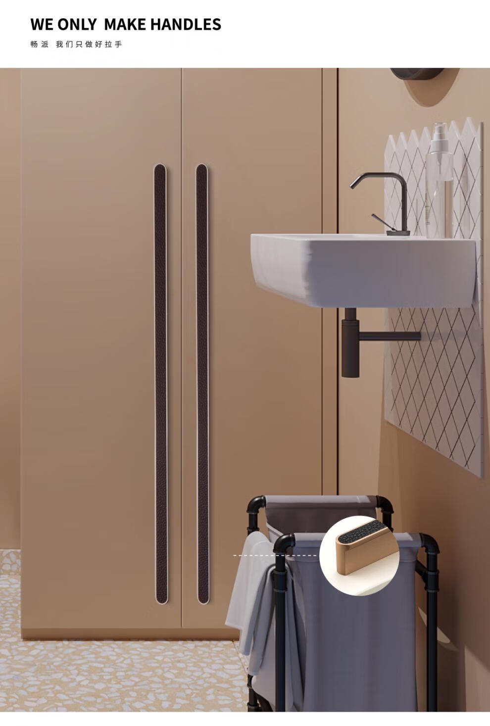 衣柜拉手衣柜拉手现代简约衣柜拉手长北欧轻奢柜子柜门把手现代简约