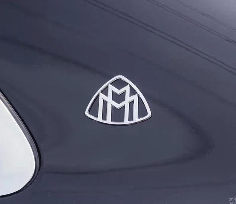 筌祁阙 奔驰迈巴赫车标s级s480 s450 gls480 立标后标迈巴赫轮毂盖标