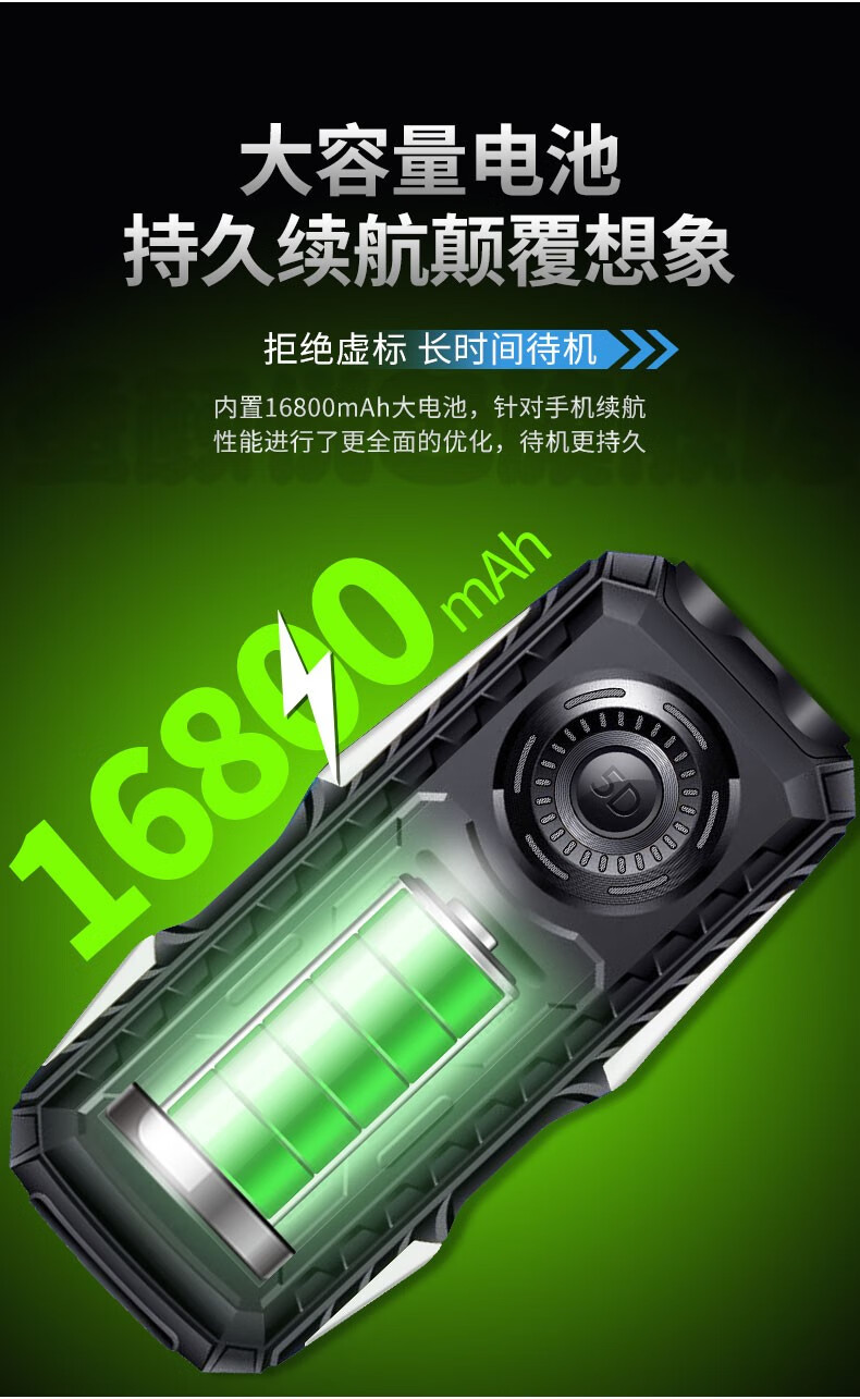 小米(mi) 经典三防手机老年老人机超长待机大字大声大屏通4g同款mdng