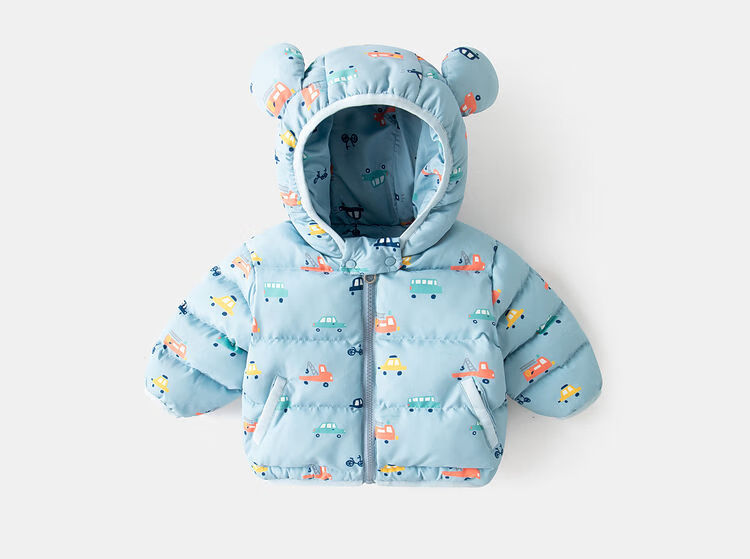 宝宝棉衣儿童棉服冬季男童棉袄秋冬外套小童保暖衣服卡通潮1月4日发完