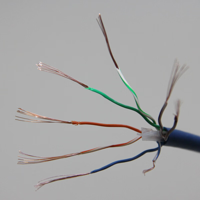 超6六类5五类七类网线千兆家用高速宽带成品网络跳线10米20米30米黑色