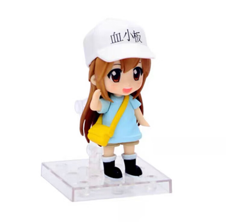 q版工作细胞动漫周边红细胞白血球血小板手办可爱可换手gsc粘土人赤