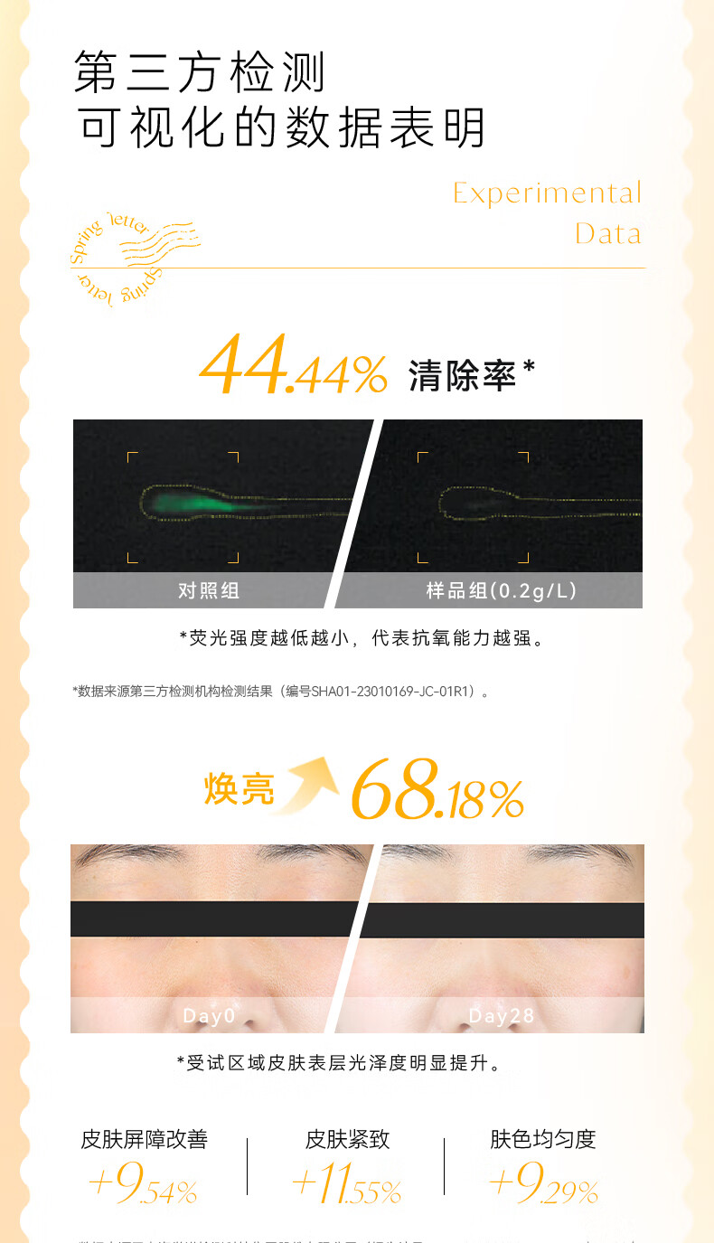 春日来信【新版2.0】三体创研锁鲜维C精华液原型VC双仓次抛提亮肤色 【VC精华】次抛34片