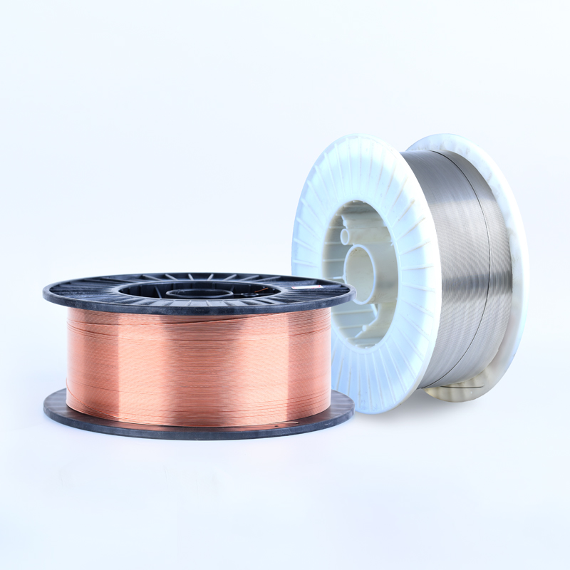 不锈钢实心药芯气保焊丝二保焊丝0810121620m20公斤506不锈钢er304Φ