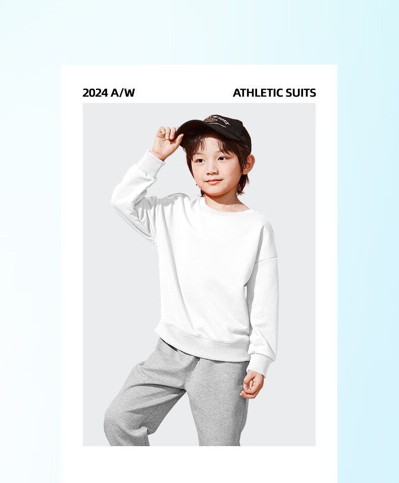 Jeanswest Boys' Sportswear Set, Spring And Autumn Style 2026 New Collection, Children's Sweatshirt Two-Piece Set, Spring Outfit for Boys, Chinese-Style Clothing 6