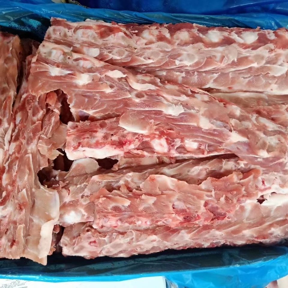 新鲜冷冻猪背骨猪龙骨猪脊骨猪骨头箱装20斤一箱10kg江苏浙江上海安微