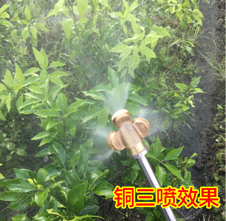 農用打農藥機高壓電動噴霧器多功能霧化噴頭園林園藝噴水的配件頭直7