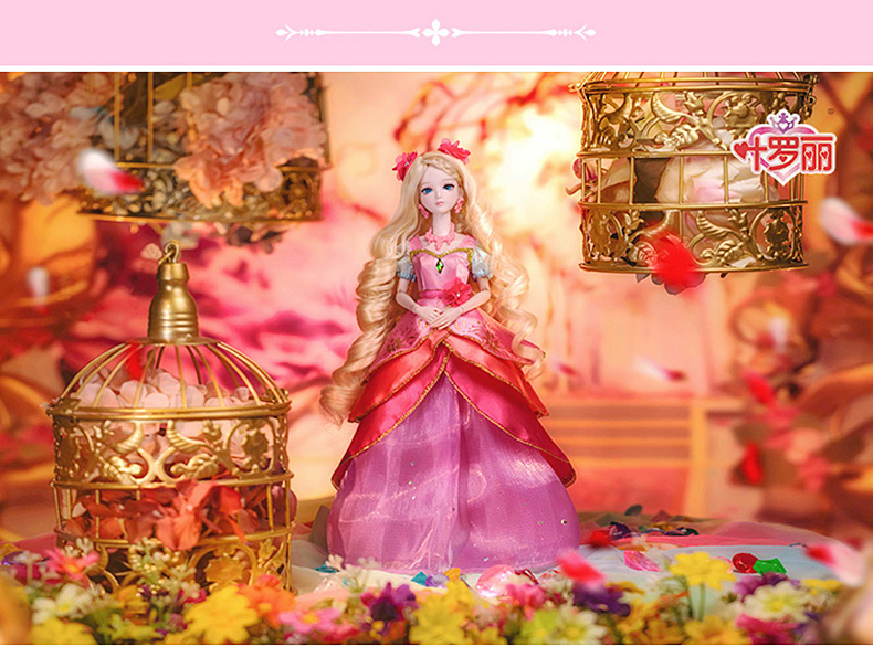 叶罗丽娃娃玩具女孩芭比娃娃可动玩偶灵公主小娃娃29厘米夜萝莉生日
