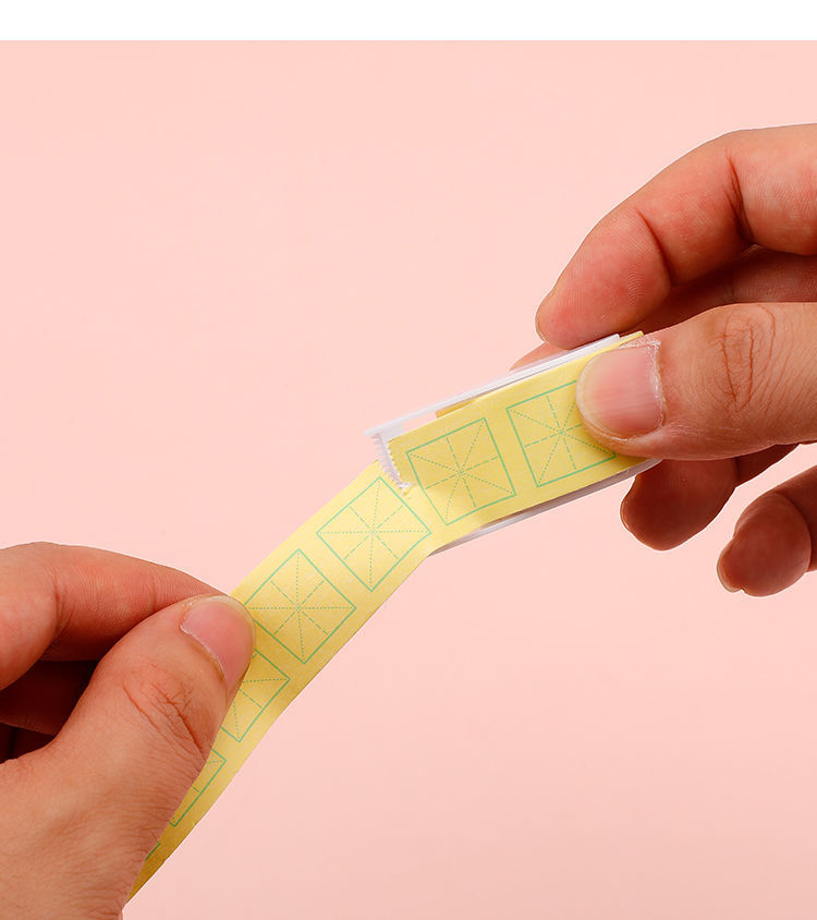 仓梵爱好修正贴小学生用拼音田字格胶带式改正纸修改错字改字改错贴纸