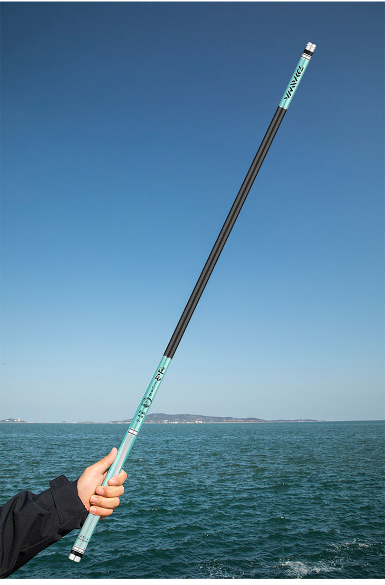 鱼竿手竿超轻超硬台钓竿长节碳素鱼杆手杆钓鱼竿渔具套装6h28调72米